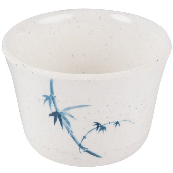 Thunder Group 9152BB 5 oz. Melamine Tea Cup, Blue Bamboo - 12/Pack