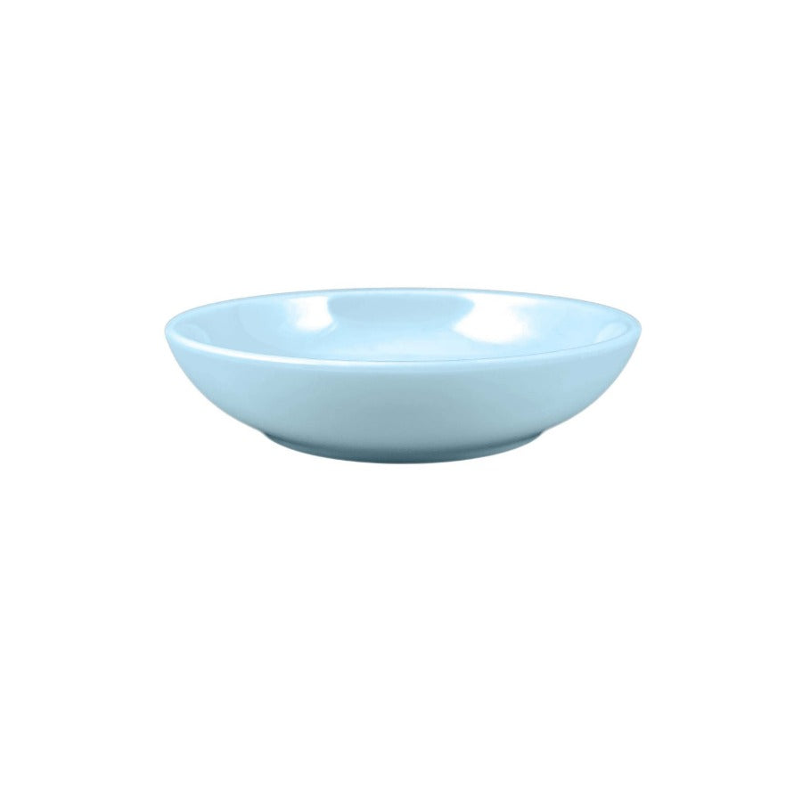 Thunder Group 3965 Blue Jade 15 oz. Round Melamine Bowl - 12/Pack