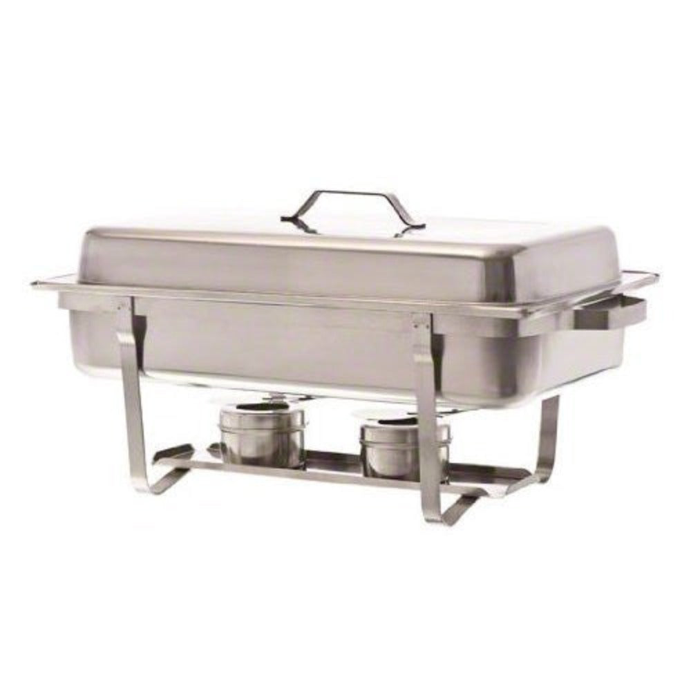 Update International (SCC-19) 8 Qt Stainless Steel Rectangular Stackable Chafer