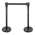 Update-international 36" Black Stanchion Ropes Set of 2