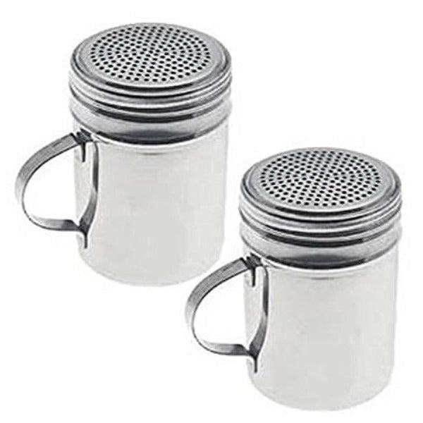 Dozenegg Stainless Steel Versatile Dredge Shaker, Set of 2