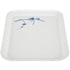 Thunder Group 0902BB Blue Bamboo 15 1/4" X 11 1/2" Melamine Tray (M) - 12/Pack