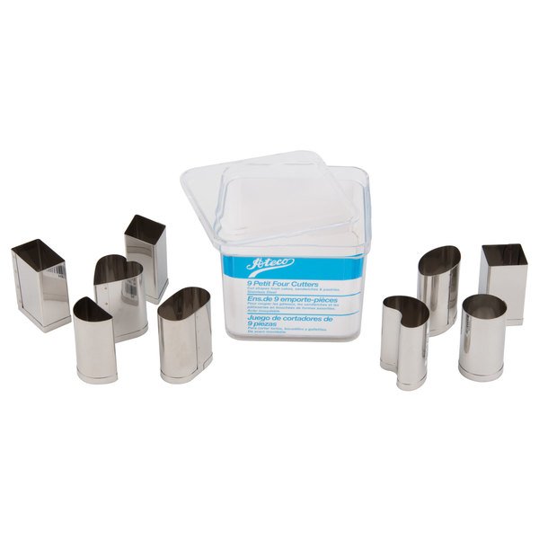 Ateco 2009 9-Piece Petit Four Cutter Set