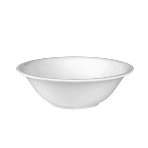 Thunder Group Round Melamine White Deep Bowl, Imperial - 12/Pack