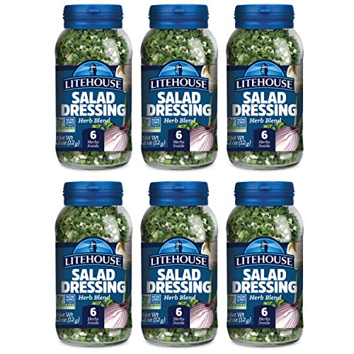 Litehouse Freeze Dried Salad Dressing Herb Blend, 0.42 Ounce, 2-Pack