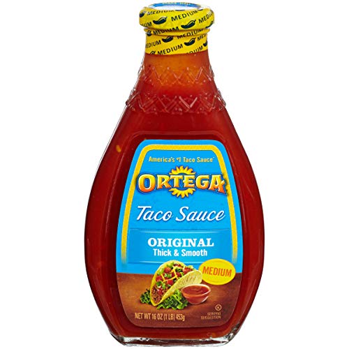 Ortega Taco Sauce, Medium, 16 oz