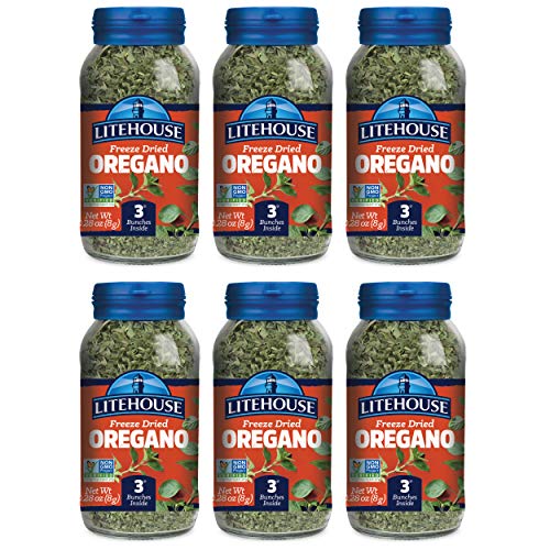 Litehouse Freeze Dried Oregano, 0.28 Ounce, 6-Pack