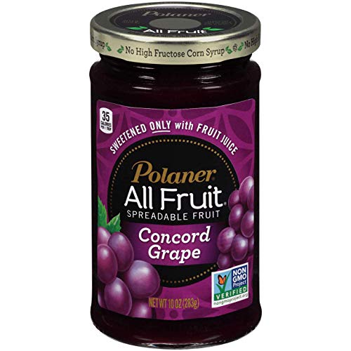 Polaner All Fruit With Fiber Grape Spreadable Fruit 10 oz