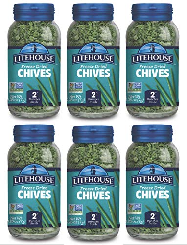 Litehouse Freeze Dried Chives, 0.25 Ounce