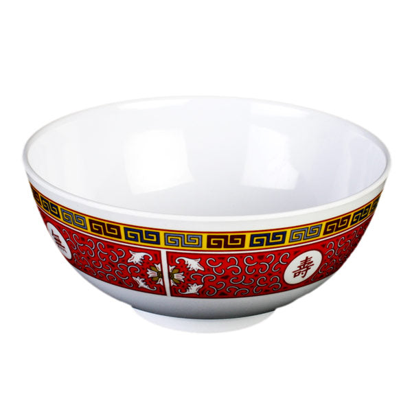 Thunder Group Round Melamine Rice Bowl, Longevity - 12/Pack