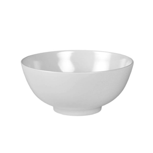 Thunder Group Round Melamine White Rice Bowl, Imperial - 12/Pack