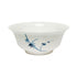 Thunder Group Round Melamine Scalloped Bowl, Blue Bamboo - 12/Pack