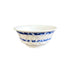 Thunder Group Round Scalloped Melamine Bowl, Blue Dragon - 12/Pack