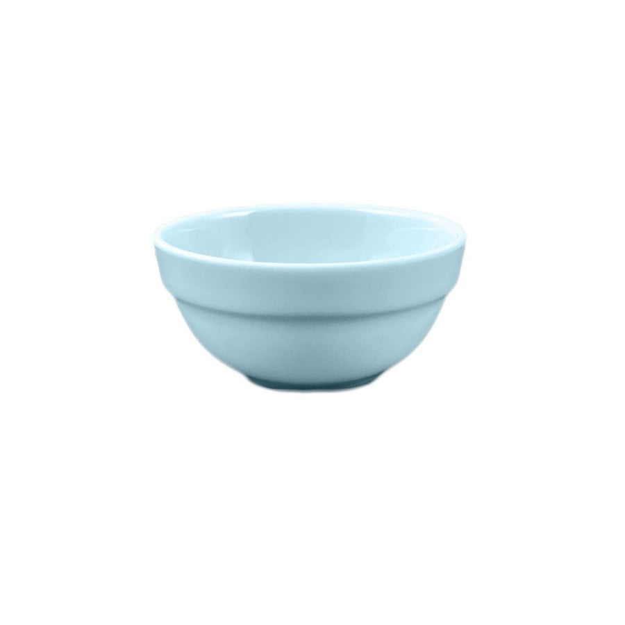 Thunder Group 5904 Blue Jade 7 oz. 4" Melamine Bowl - 12/Pack