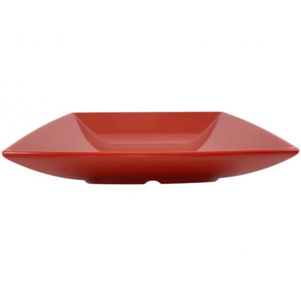 Thunder Group 28 oz. Square Melamine Salad Bowl - 12/Pack