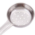 Thunder Group SLLD103PA 3 oz. Ivory Perforated Portion Spoon