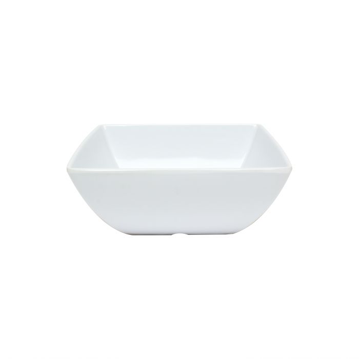 Thunder Group 2 1/2 oz. Square Melamine Bowl - 12/Pack