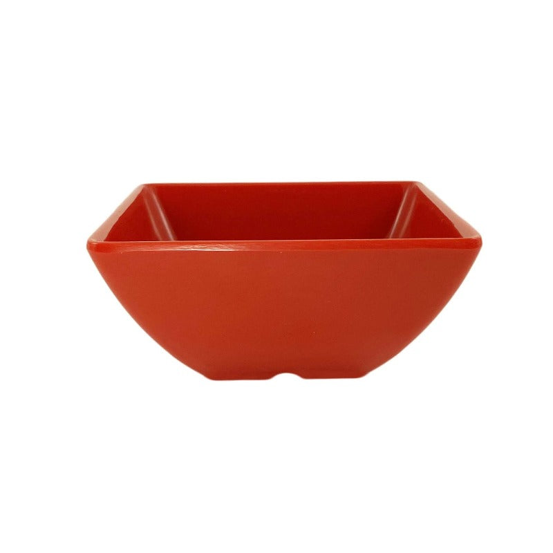 Thunder Group 8 oz. Square Melamine Bowl - 12/Pack