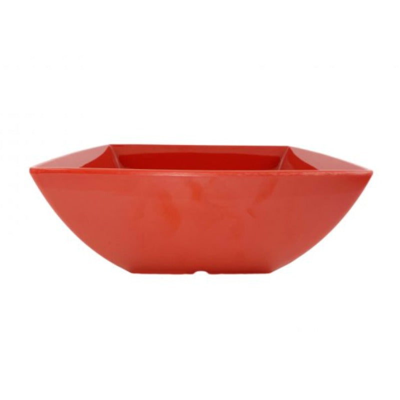 Thunder Group 60 oz. Square Melamine Bowl - 12/Pack