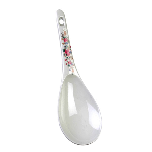 Thunder Group 7005AR Rose 1.5 oz Melamine Rice Ladle - 12 Pieces