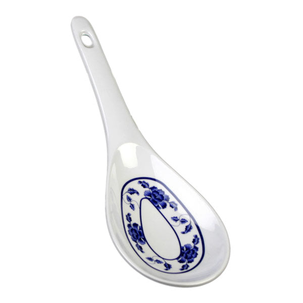 Thunder Group 7005B Lotus 1.5 oz Melamine Rice Ladle - 12/Pack