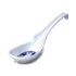 Thunder Group 7100TB Lotus 1 oz. Melamine Soup Spoon - 12 Pieces