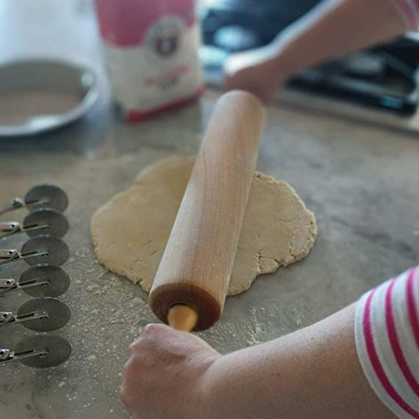 Ateco 12275 12” Maple Wood Professional Rolling Pin