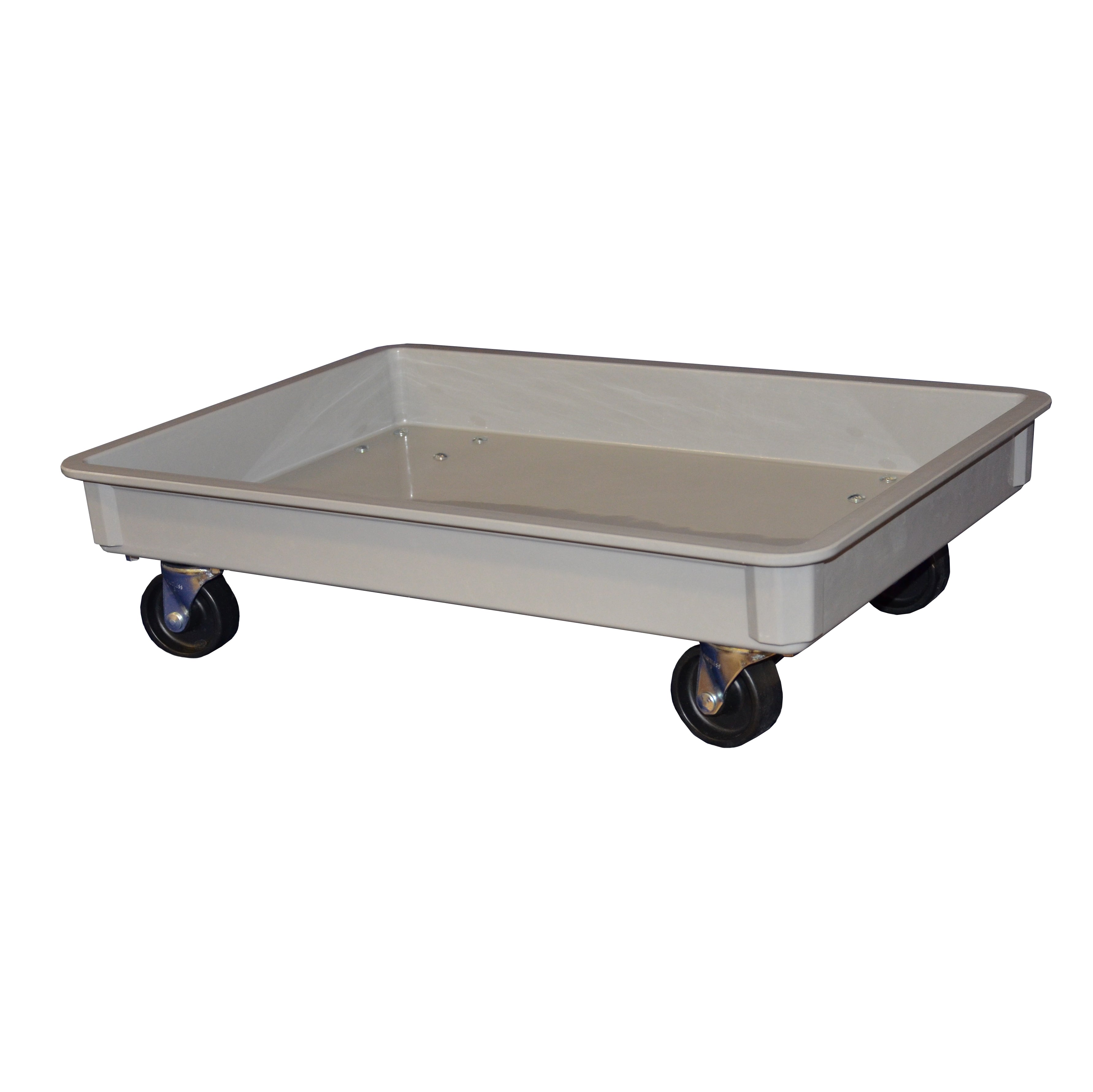 MFG Tray 18" x 26" Gray Fiberglass Dough Proofing Box Dolly