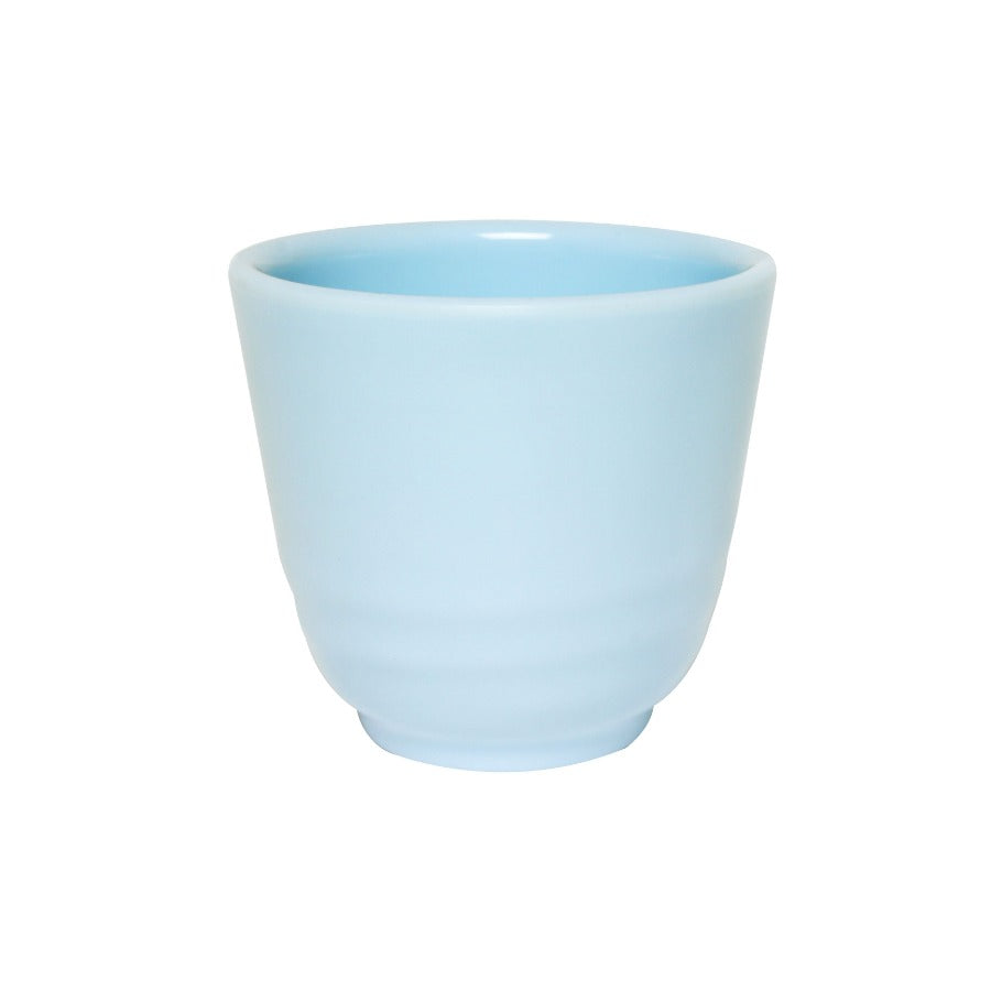 Thunder Group 9154 Blue Jade 8 oz. 3 1/8" Melamine Tea Cup - 12/Pack