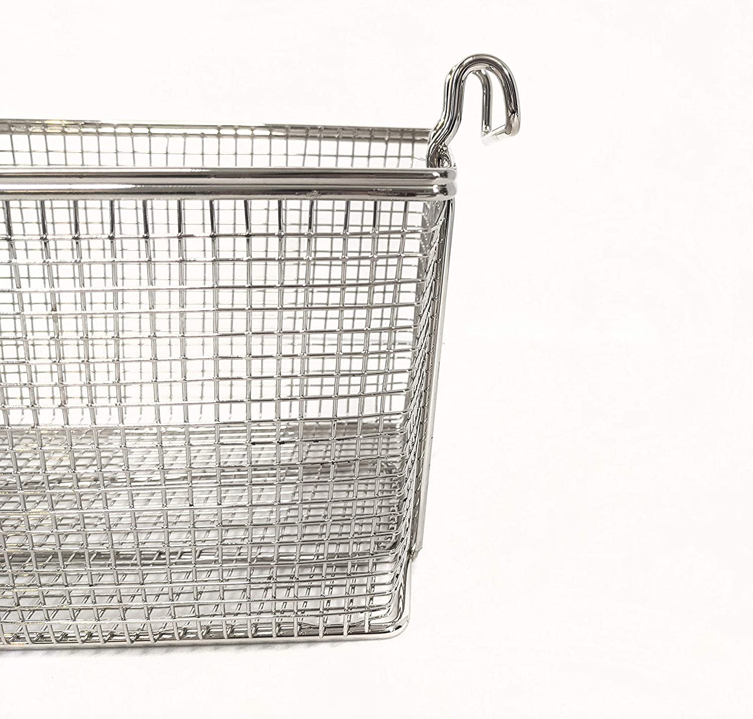 Update International (FB-126PH) 12 7/8 x 6 1/2" Rectangular Wire Fry Basket