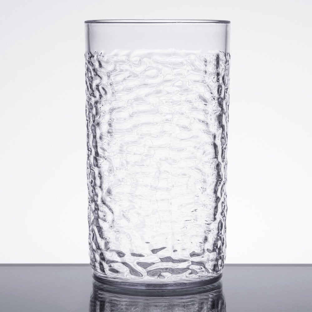 Thunder Group PLPTB016C Clear 16 oz. Pebble Tumbler - 12/Pack