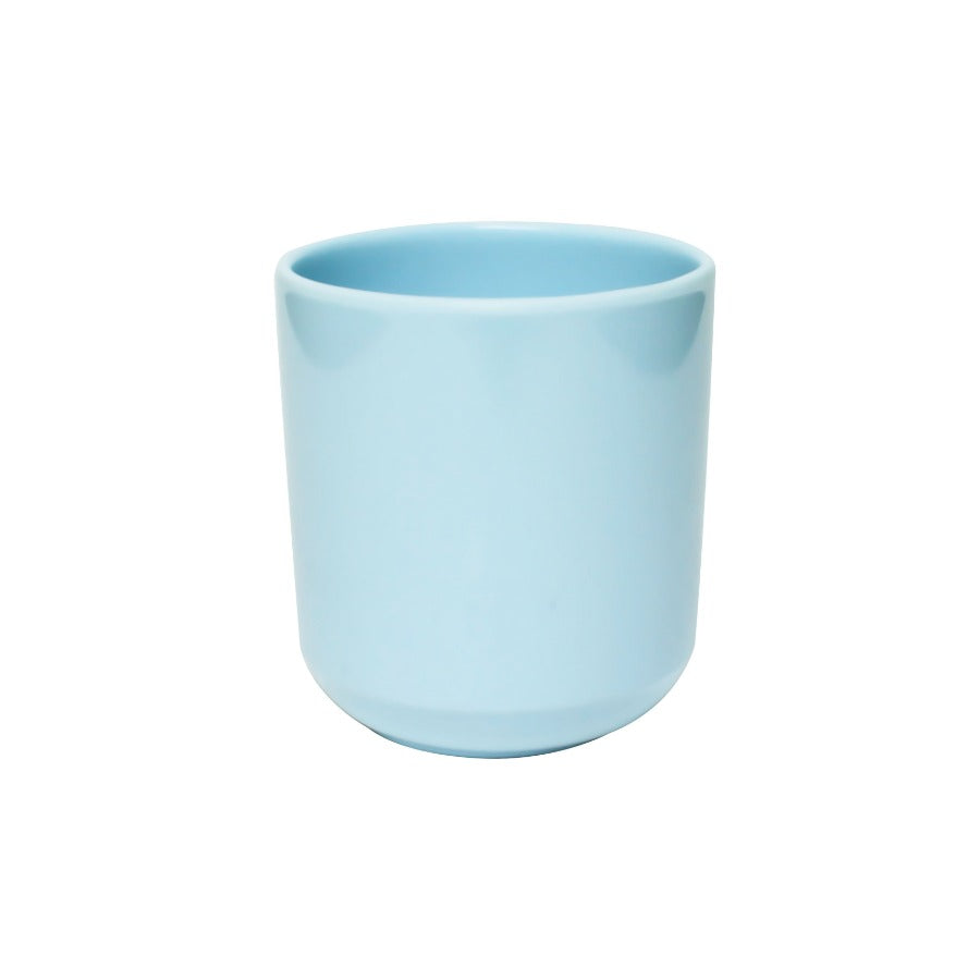 Thunder Group 9952 Blue Jade 9 oz. 2 7/8" Melamine Mug - 12/Pack