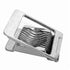 Thunder Group ALES-005C Aluminum Square Egg Slicer, 14 5 1/4" x 3 1/8"