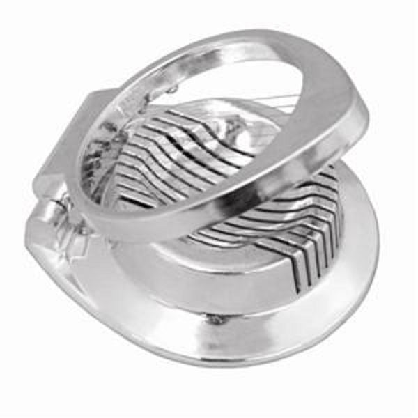 Thunder Group ALES005R 4 3/4" x 4 1/4" Aluminum Round Egg Slicer