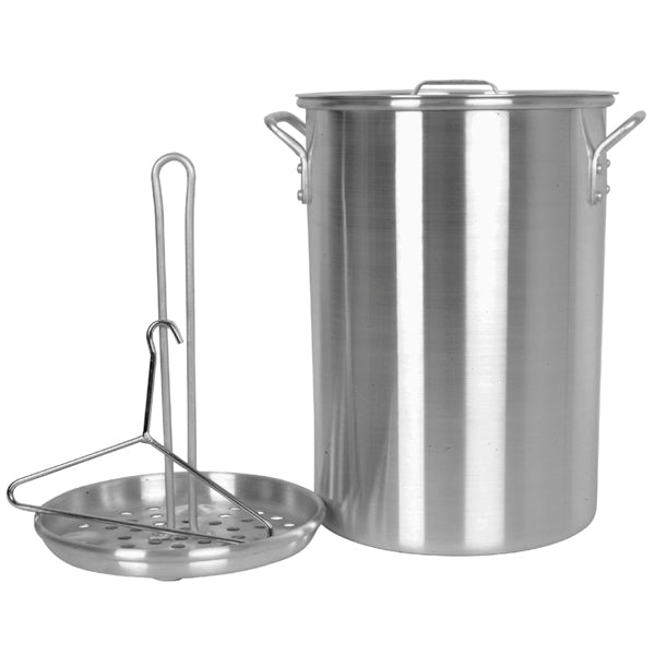 Thunder Group ALSKTP012 Aluminum 26 qt. Turkey Pot Aluminum