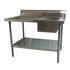 BK Resources (BKMPT-3072S-R) Marine Edge 18 GA. T-304 30 X 72 Prep Table