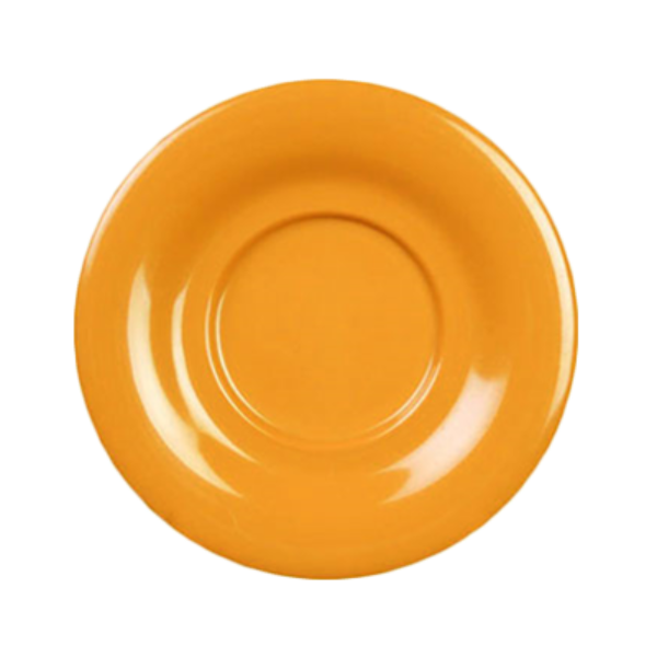 Thunder Group 5 1/2" Saucer for 8 oz. Bouillon Cup and 4 oz. Salad Bowl- 12/Pack