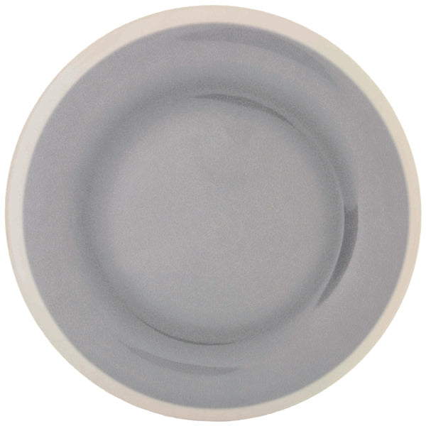 Thunder Group Wide Rim Melamine Plate, Graham - 12/Pack