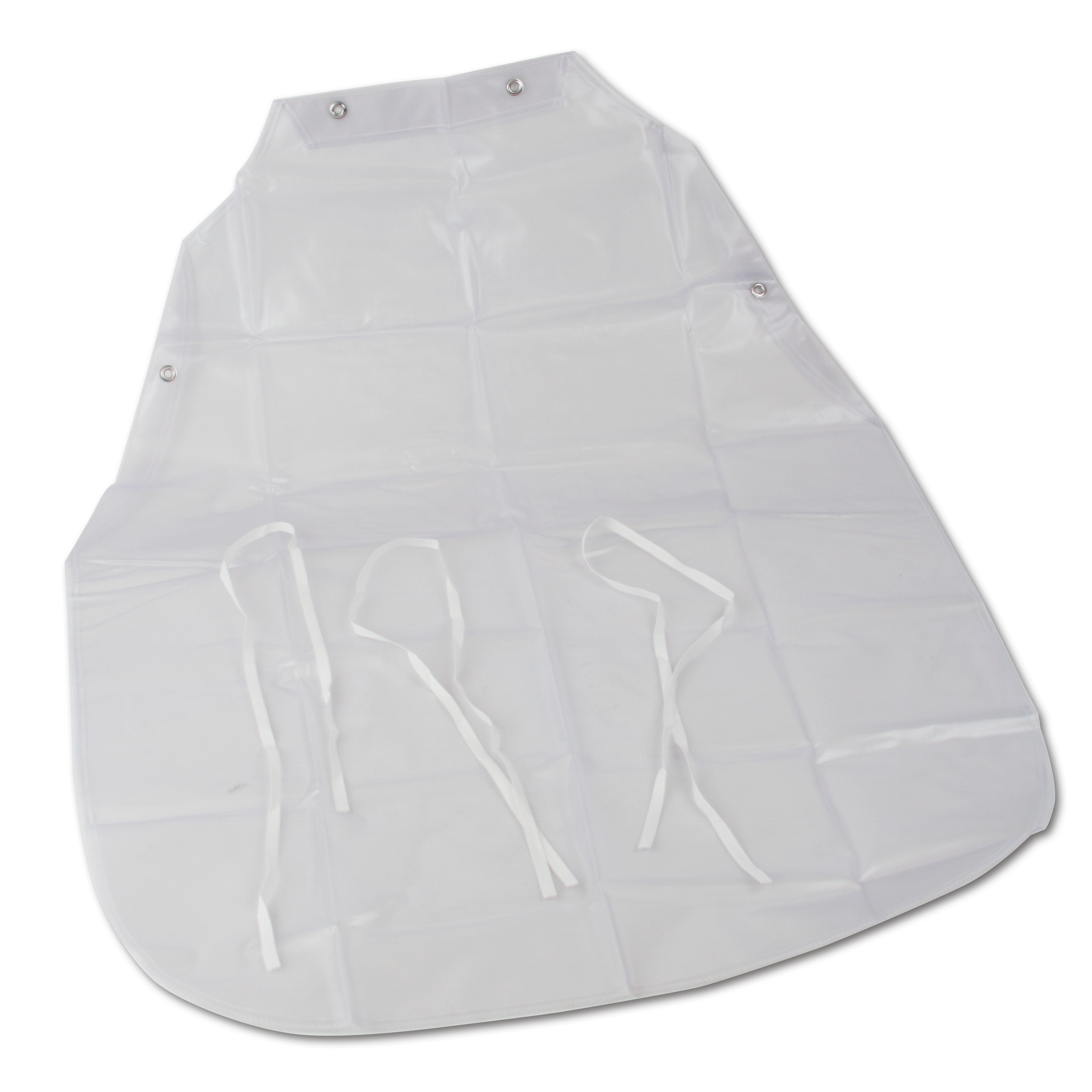 Royal Industries (HYDRO) Clear Vinyl Dishwashing Apron, 35 x 48