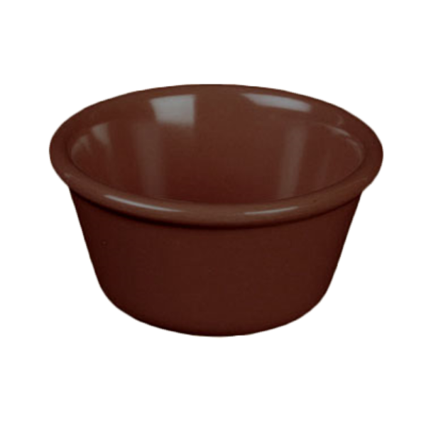 Thunder Group 2.5 oz. Smooth Melamine Ramekin - 12/Pack