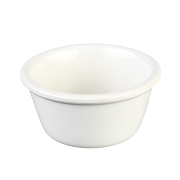 Thunder Group 3 oz. Smooth Melamine Ramekin - 12/Pack