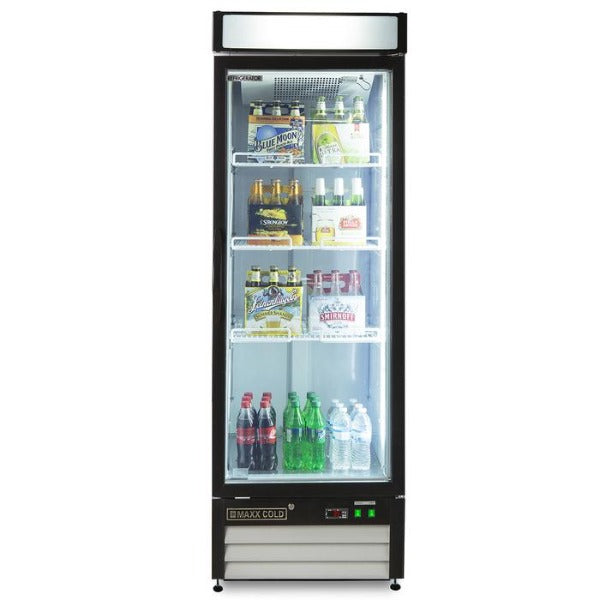 Maxx Cold MXM1-23RHC Merchandiser Refrigerator, Free Standing