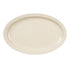 Thunder Group Nustone Melamine Narrow Rim Platter, Tan - 12/Pack