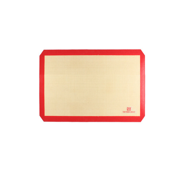 Thunder Group PLBM1108S 8 1/4" x 11 3/4" Rectangular Silicone Baking Mat, Fits 1/4 Sheet Pan