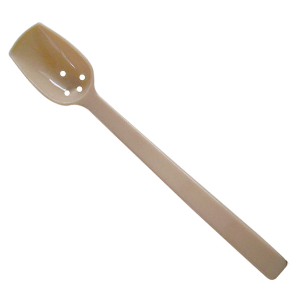 Thunder Group 10" Perforated Buffet Spoon, Polycarbonate