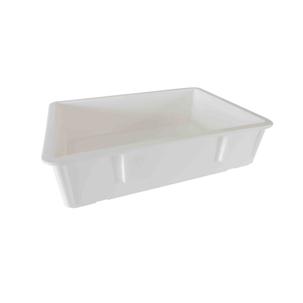 Thunder Group PLDB182606PP 18" x 26" x 6" White Polypropylene Pizza Dough Box