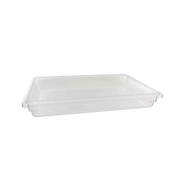 Thunder Group PLFB121803PC 12" x 18" x 3 1/2" Clear Polycarbonate Food Storage Box