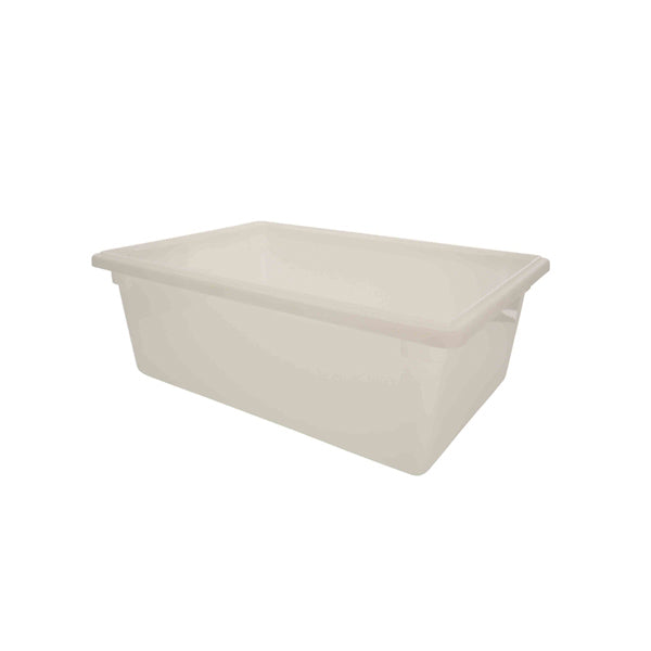 Thunder Group PLFB182609PP 18" x 26" x 9" White Polypropylene Food Storage Box