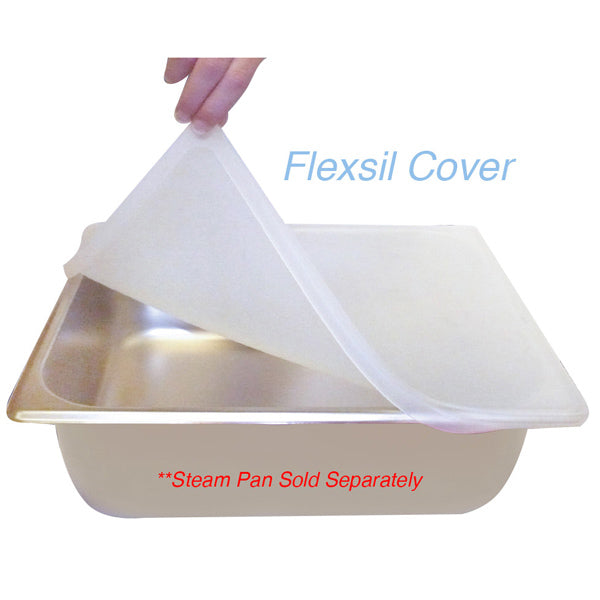 Thunder Group PLFS7000 Hi-Heat Silicon Flexsil Lid, Fits Full Size Pans