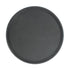 Thunder Group PLFT1100BK 11-Inch Fiberglass Black Color Round Servicing Tray